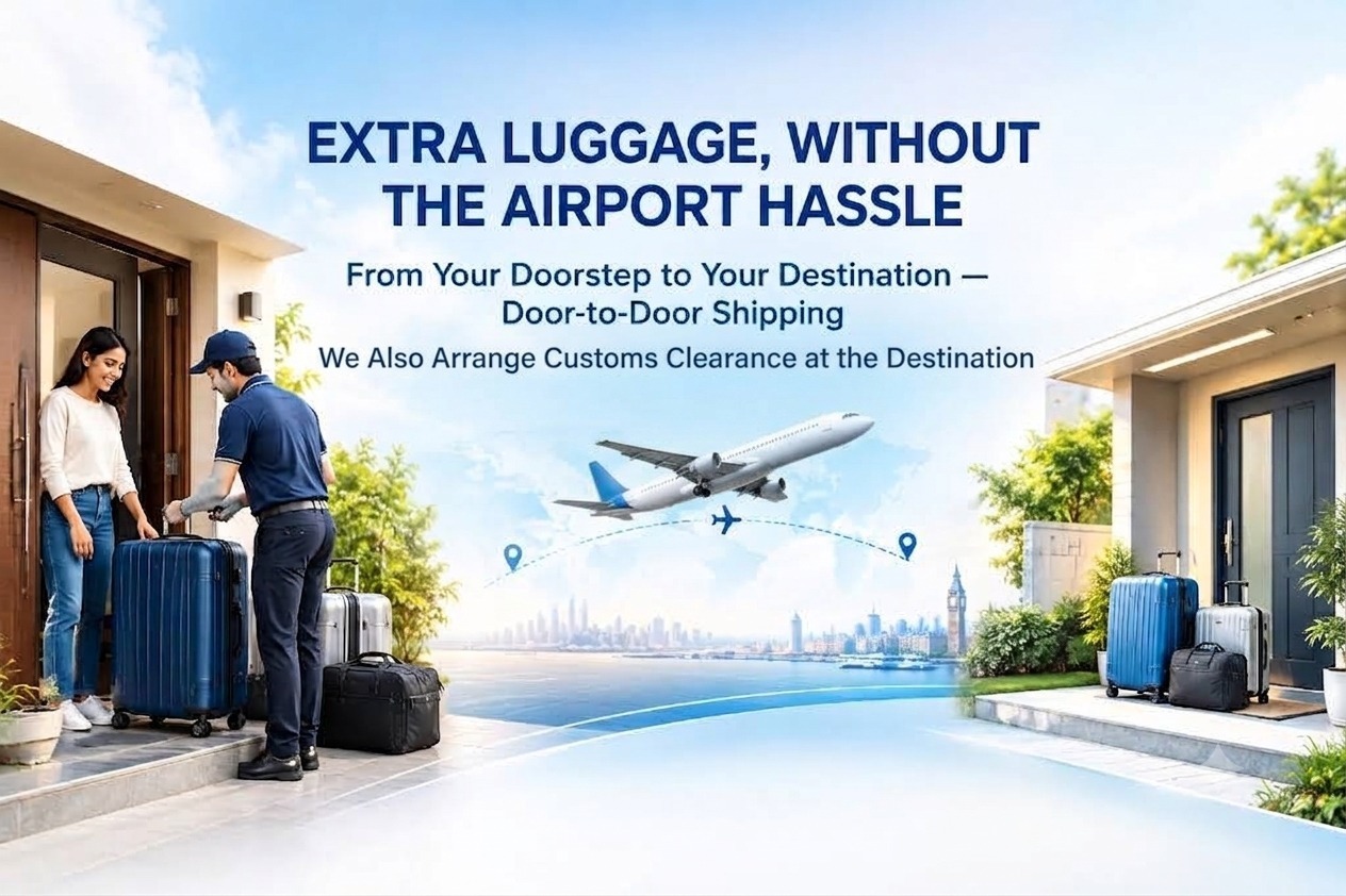 Extra Luggage from India to USA, UK & Canada: Complete Door-to-Door Shipping Guide